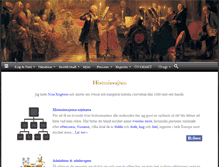 Tablet Screenshot of historiesajten.se